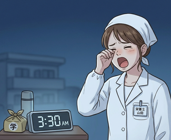 栄養士の朝4時起きはなぜこんなにきつい？睡眠5時間・厨房の人間関係…辞めたいと思う本当の理由