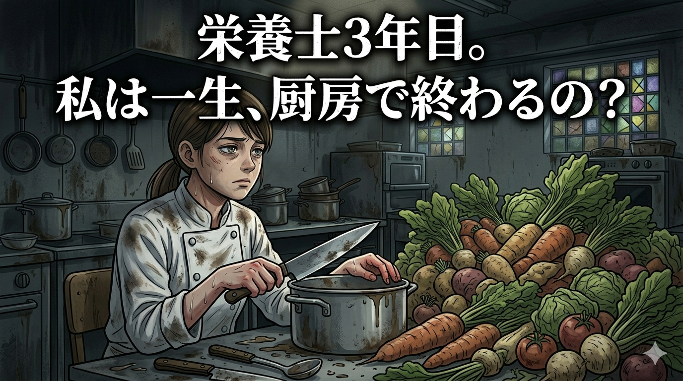 栄養士3年目は転職すべき？「調理しかしていない」不安を武器に変えるキャリア戦略
